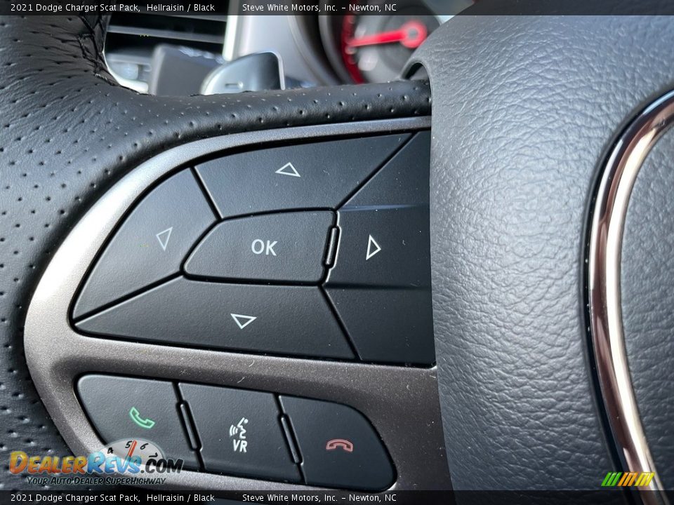 2021 Dodge Charger Scat Pack Steering Wheel Photo #19