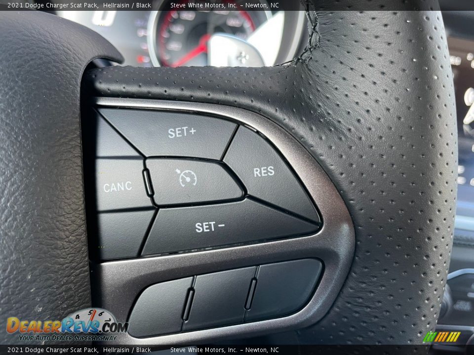 2021 Dodge Charger Scat Pack Steering Wheel Photo #20