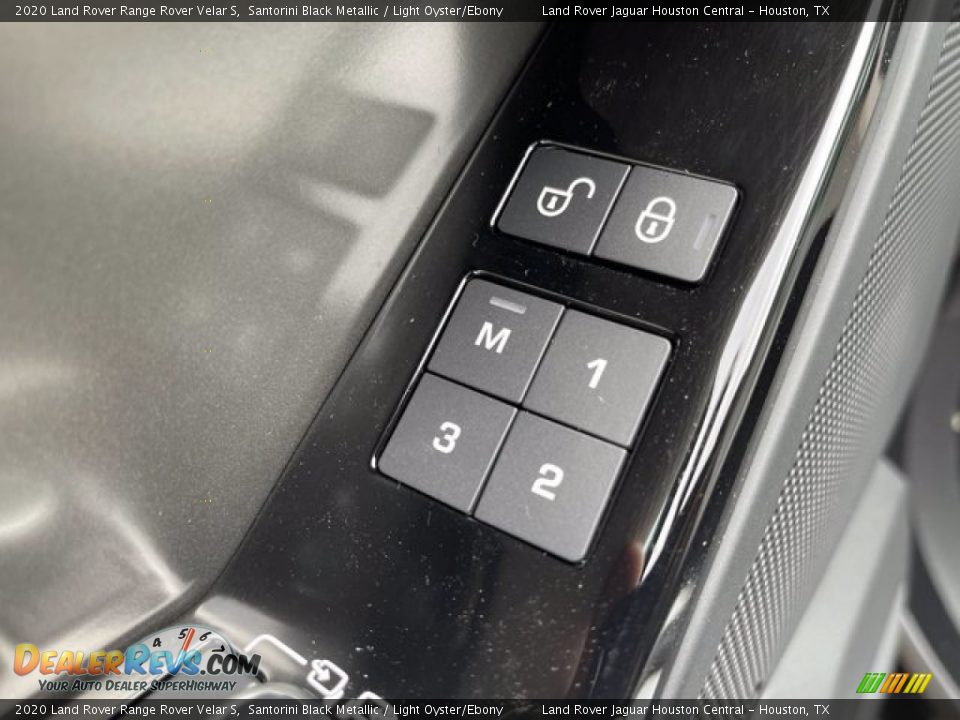 2020 Land Rover Range Rover Velar S Santorini Black Metallic / Light Oyster/Ebony Photo #14