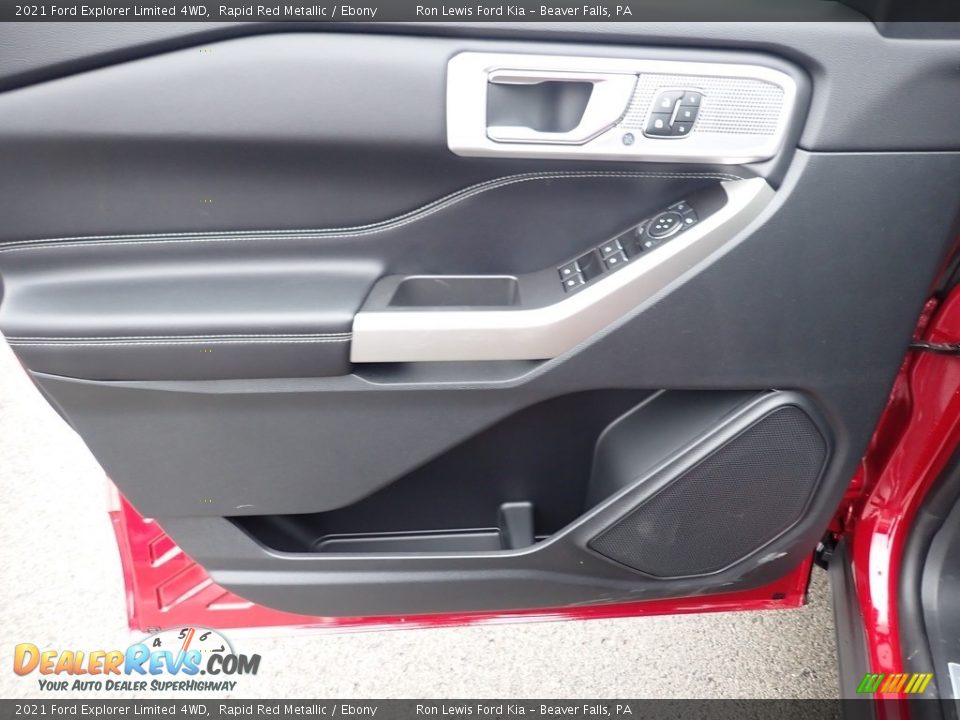 Door Panel of 2021 Ford Explorer Limited 4WD Photo #14