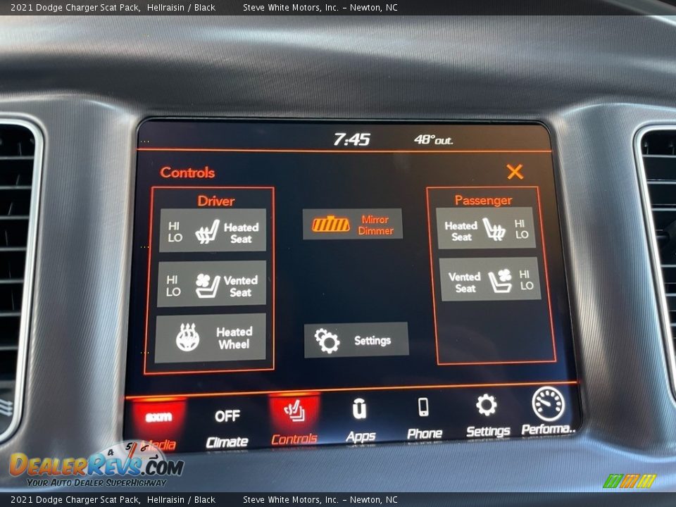 Controls of 2021 Dodge Charger Scat Pack Photo #23