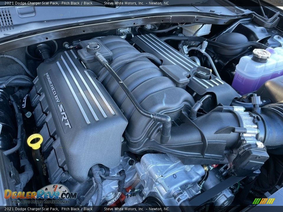 2021 Dodge Charger Scat Pack 392 SRT 6.4 Liter HEMI OHV-16 Valve VVT MDS V8 Engine Photo #9