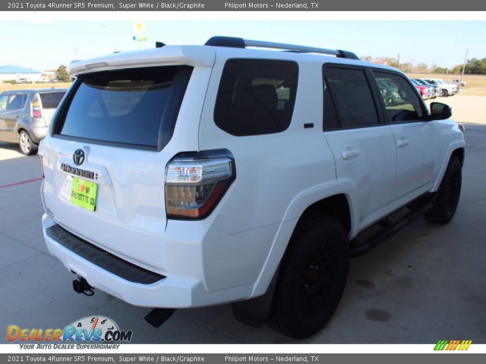 2021 Toyota 4Runner SR5 Premium Super White / Black/Graphite Photo #8