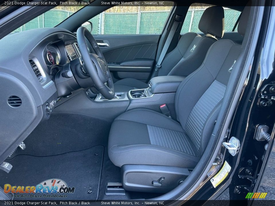 Front Seat of 2021 Dodge Charger Scat Pack Photo #10