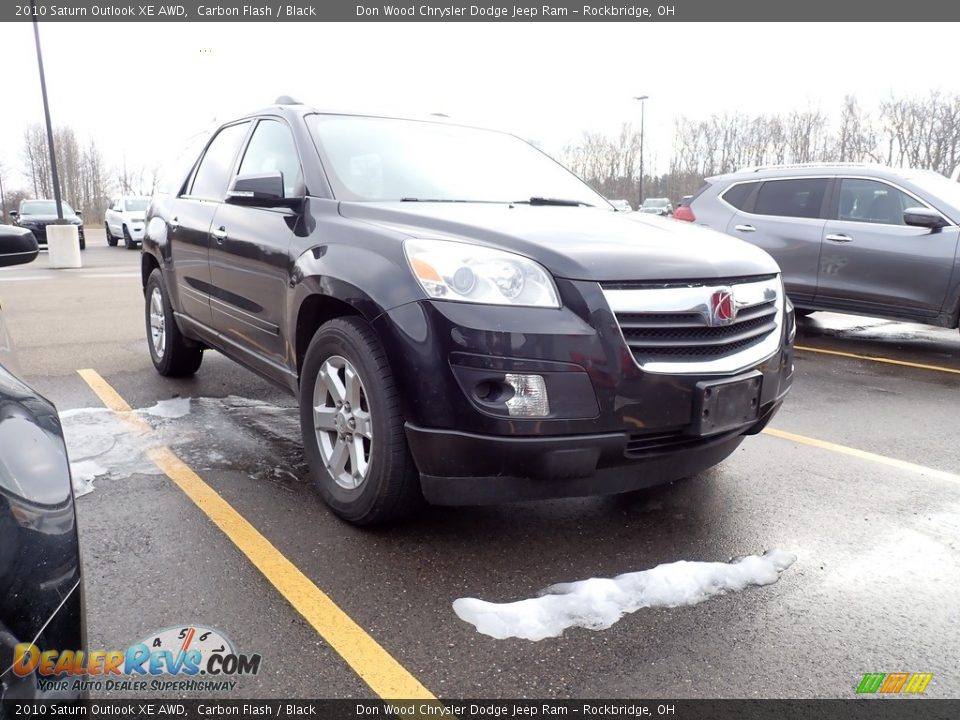 2010 Saturn Outlook XE AWD Carbon Flash / Black Photo #1
