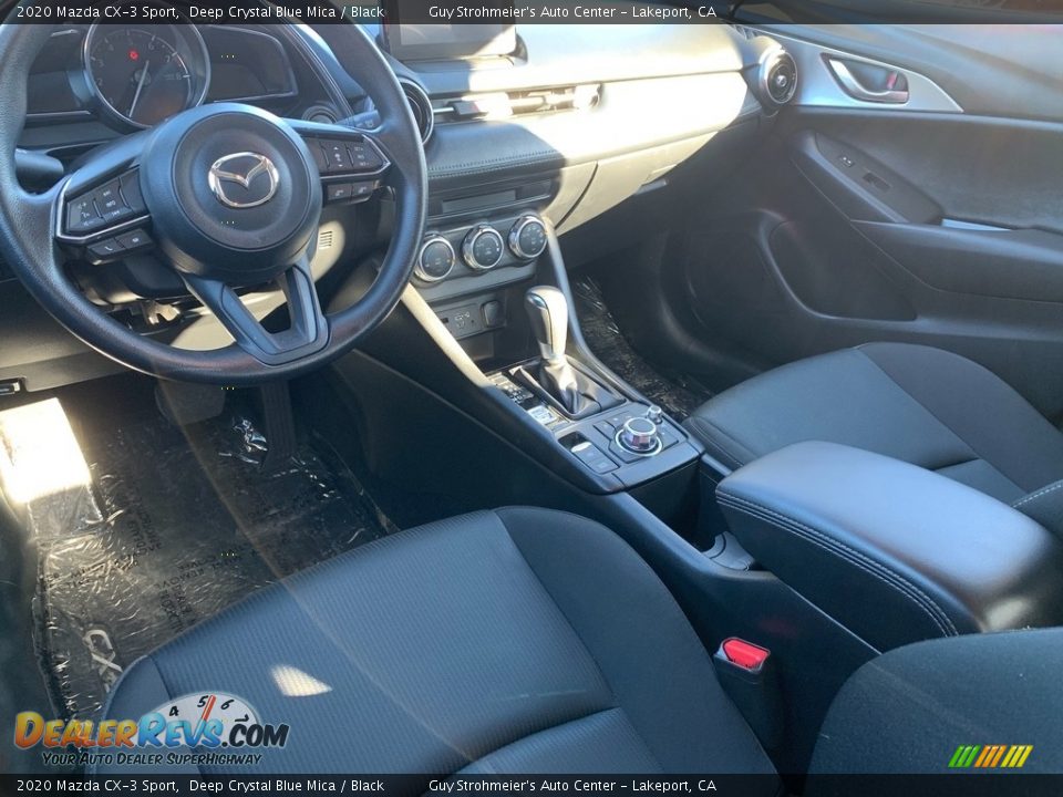 2020 Mazda CX-3 Sport Deep Crystal Blue Mica / Black Photo #5