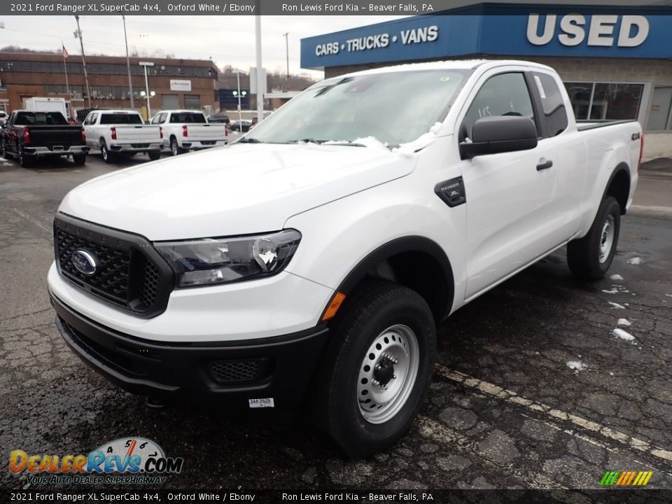 Front 3/4 View of 2021 Ford Ranger XL SuperCab 4x4 Photo #5