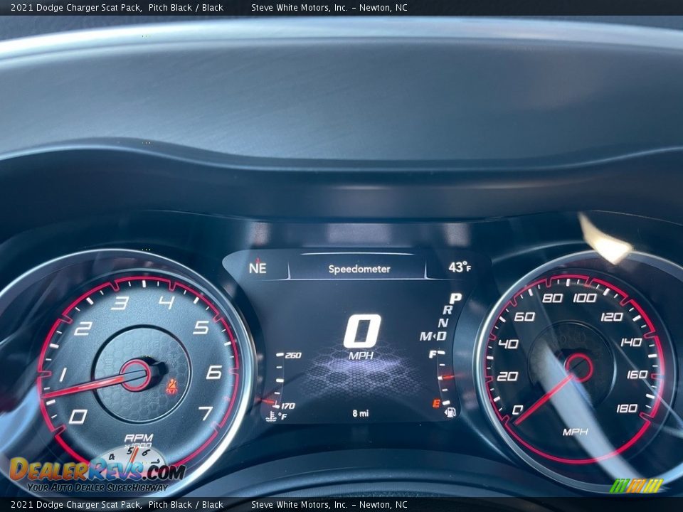 2021 Dodge Charger Scat Pack Gauges Photo #20