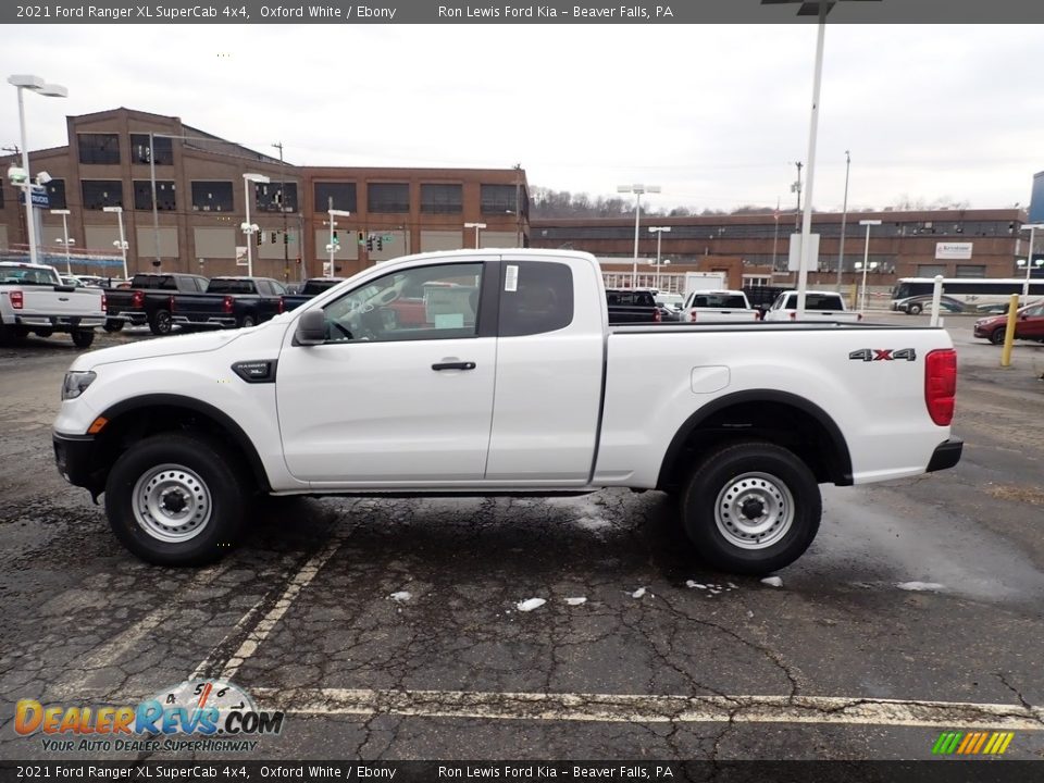 Oxford White 2021 Ford Ranger XL SuperCab 4x4 Photo #6