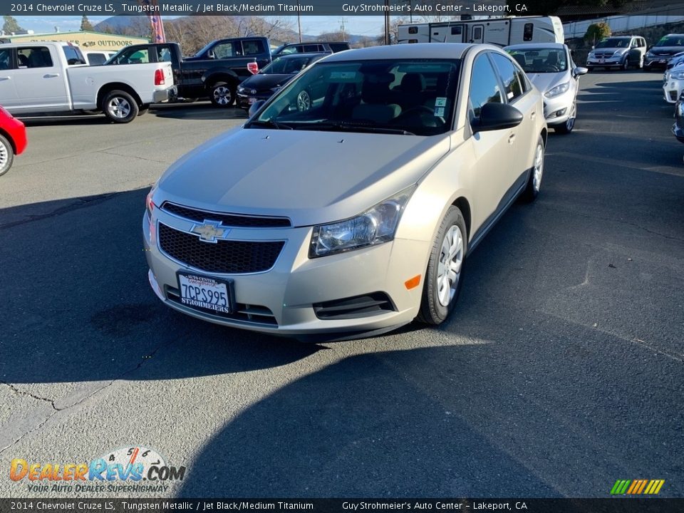 2014 Chevrolet Cruze LS Tungsten Metallic / Jet Black/Medium Titanium Photo #2