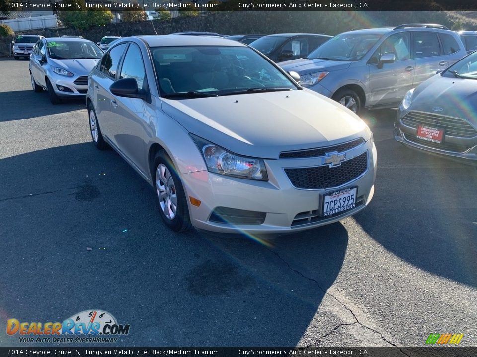 2014 Chevrolet Cruze LS Tungsten Metallic / Jet Black/Medium Titanium Photo #3