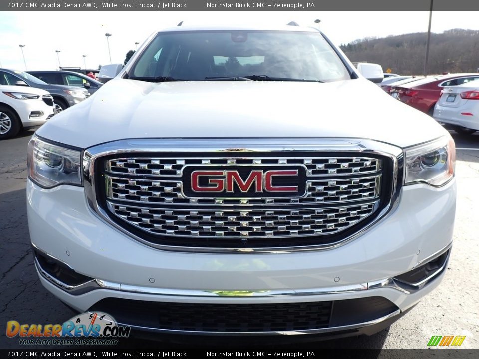 2017 GMC Acadia Denali AWD White Frost Tricoat / Jet Black Photo #3