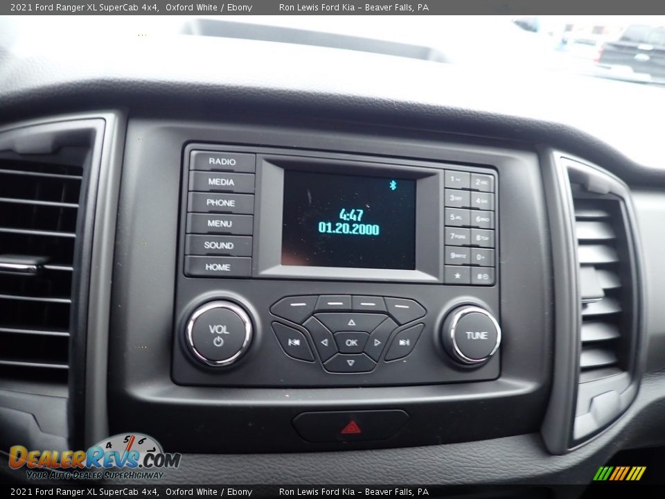 Controls of 2021 Ford Ranger XL SuperCab 4x4 Photo #16