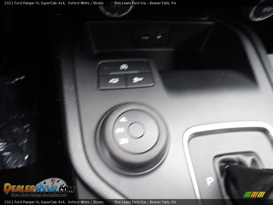 2021 Ford Ranger XL SuperCab 4x4 Oxford White / Ebony Photo #19