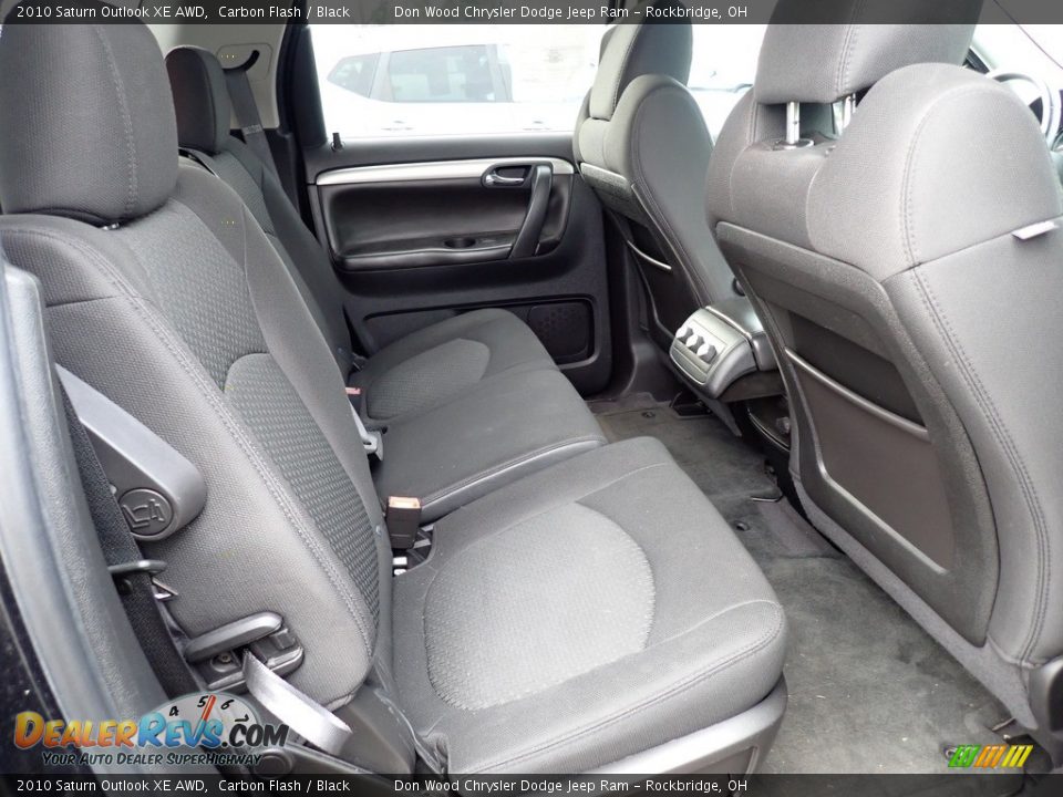 Rear Seat of 2010 Saturn Outlook XE AWD Photo #23