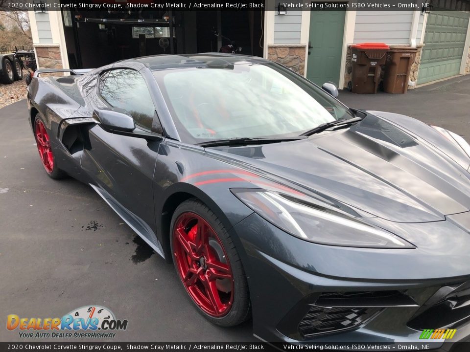 Front 3/4 View of 2020 Chevrolet Corvette Stingray Coupe Photo #7