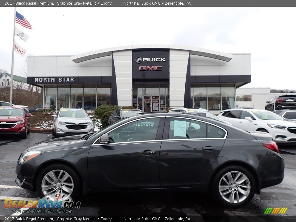 2017 Buick Regal Premium Graphite Gray Metallic / Ebony Photo #1