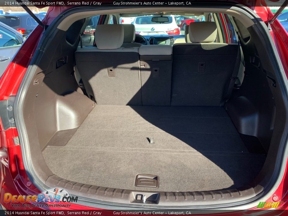 2014 Hyundai Santa Fe Sport FWD Serrano Red / Gray Photo #5