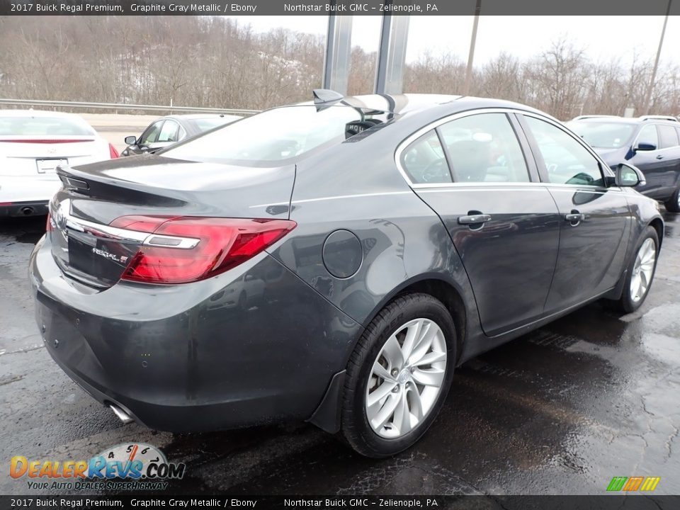 2017 Buick Regal Premium Graphite Gray Metallic / Ebony Photo #8