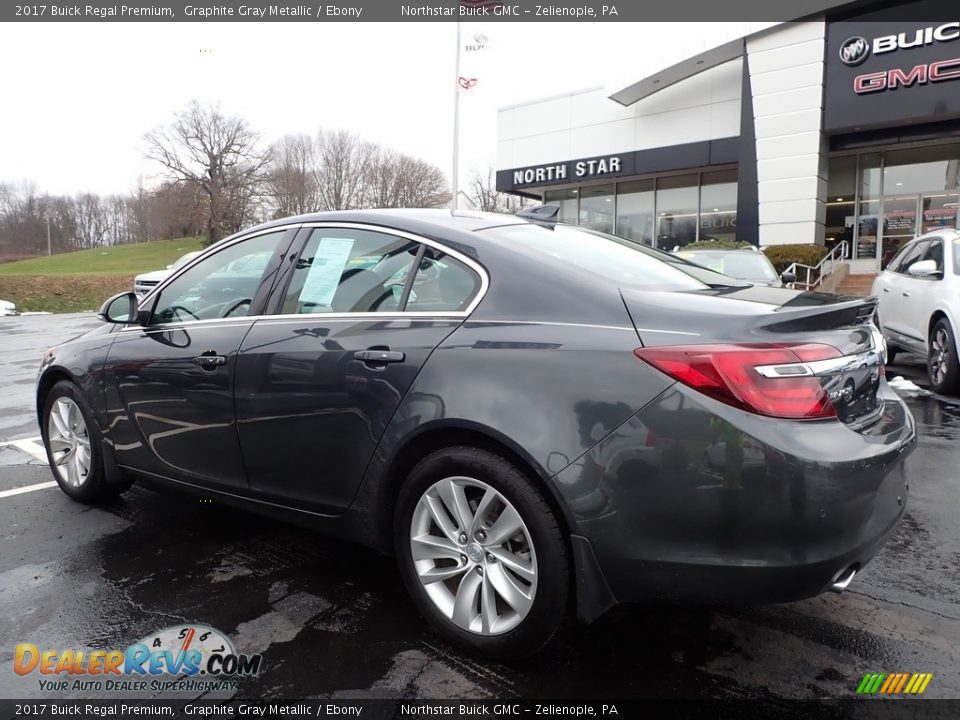 2017 Buick Regal Premium Graphite Gray Metallic / Ebony Photo #11