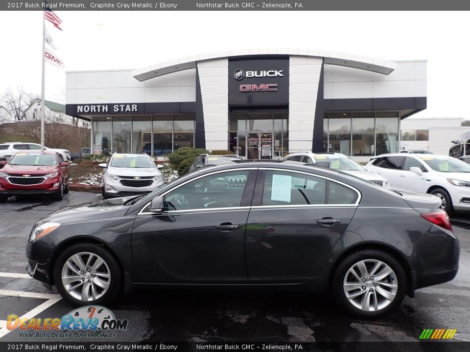 Graphite Gray Metallic 2017 Buick Regal Premium Photo #12