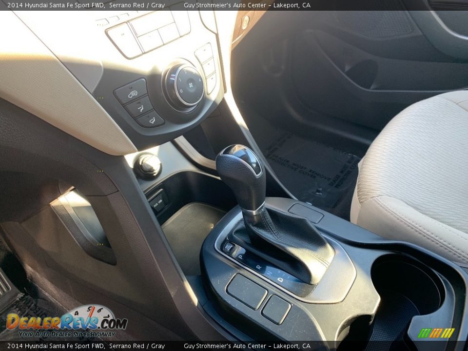 2014 Hyundai Santa Fe Sport FWD Serrano Red / Gray Photo #15