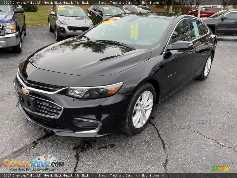 2017 Chevrolet Malibu LT Mosaic Black Metallic / Jet Black Photo #2