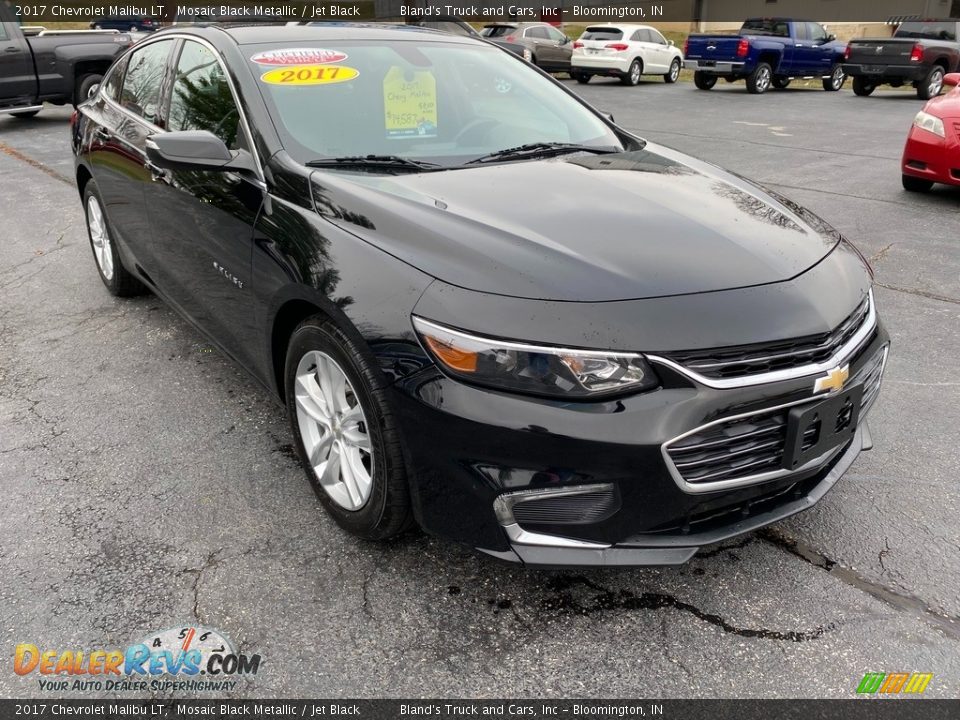 2017 Chevrolet Malibu LT Mosaic Black Metallic / Jet Black Photo #4