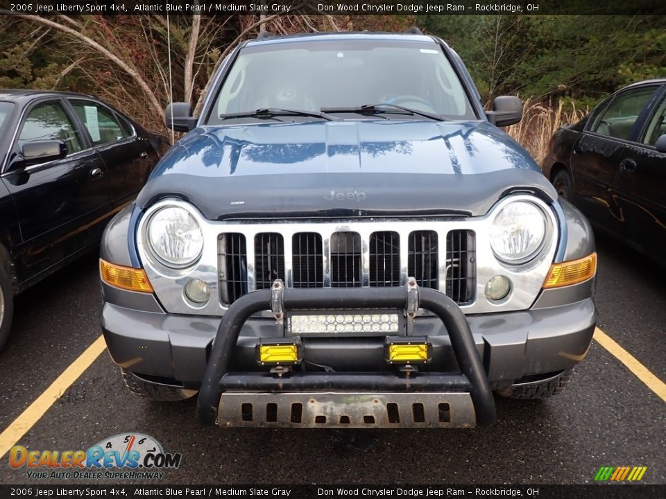 2006 Jeep Liberty Sport 4x4 Atlantic Blue Pearl / Medium Slate Gray Photo #4