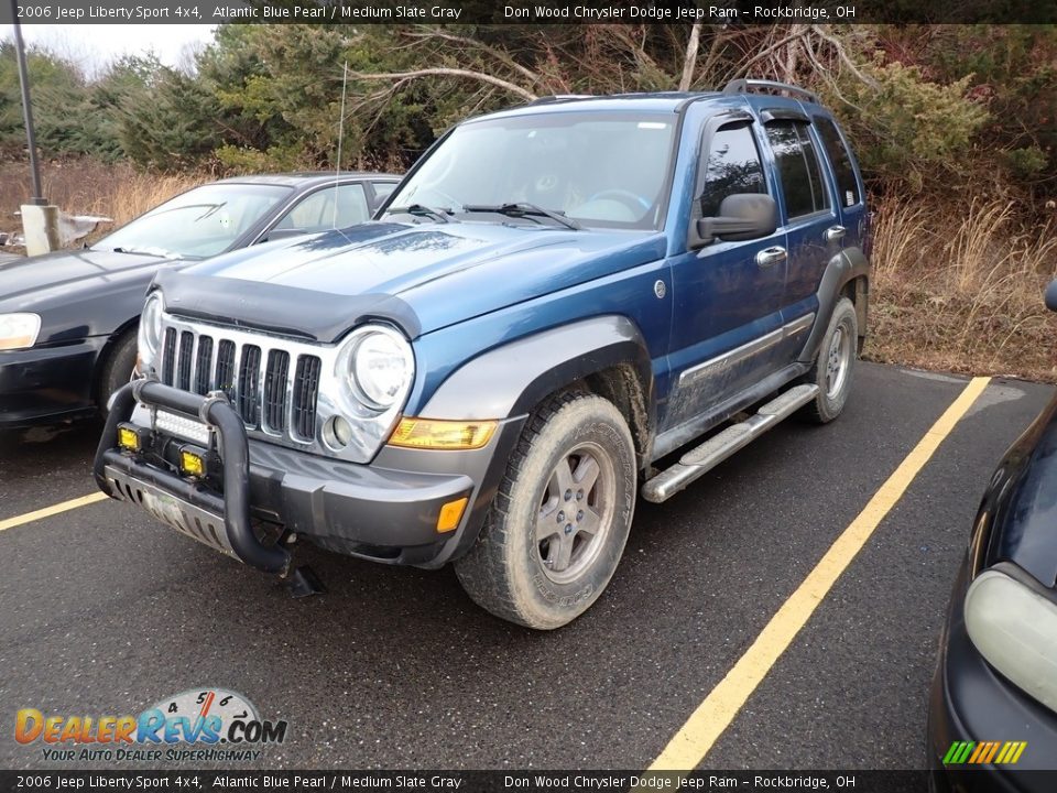 2006 Jeep Liberty Sport 4x4 Atlantic Blue Pearl / Medium Slate Gray Photo #5