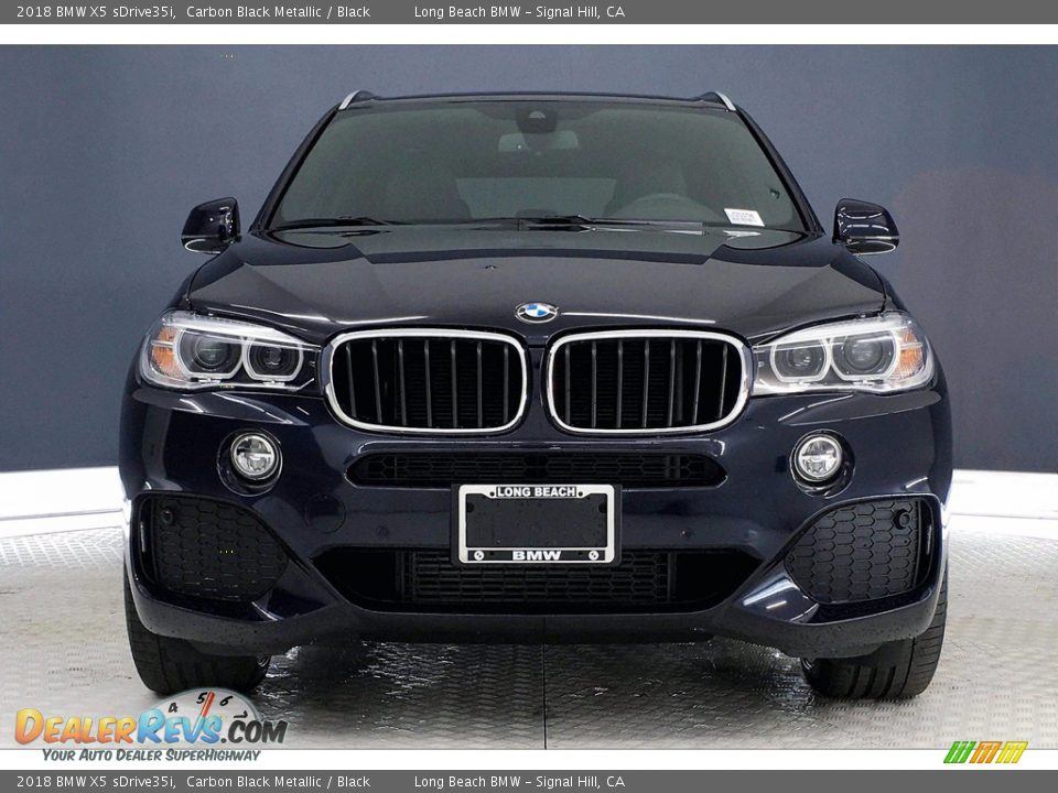 2018 BMW X5 sDrive35i Carbon Black Metallic / Black Photo #2