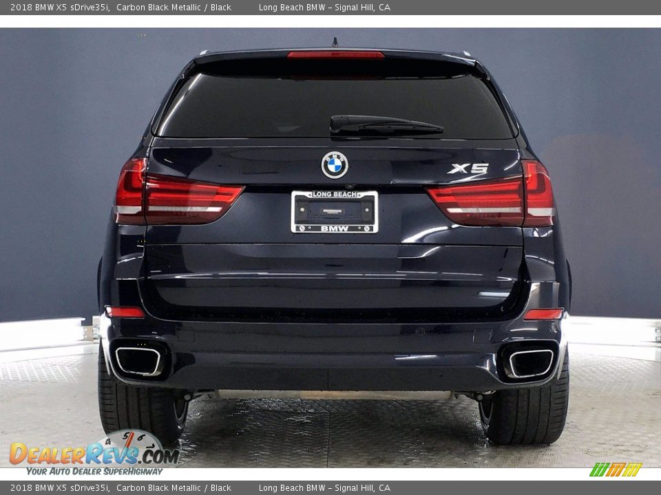 2018 BMW X5 sDrive35i Carbon Black Metallic / Black Photo #3