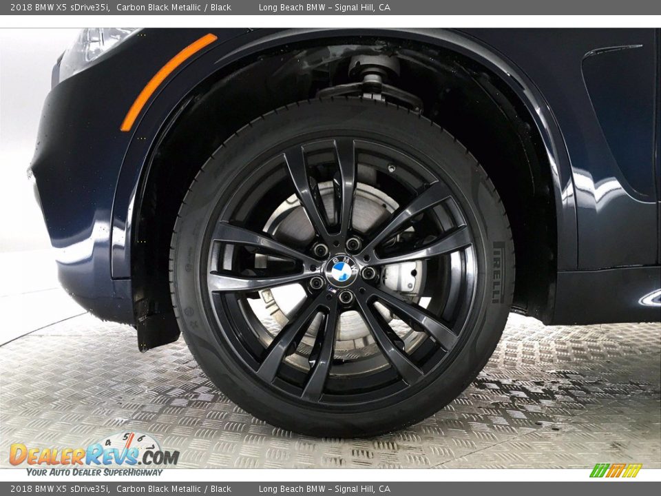 2018 BMW X5 sDrive35i Carbon Black Metallic / Black Photo #8