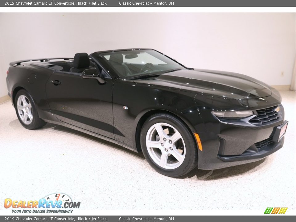 2019 Chevrolet Camaro LT Convertible Black / Jet Black Photo #1