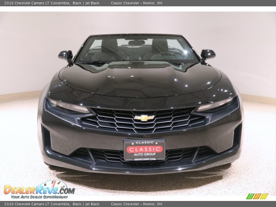 2019 Chevrolet Camaro LT Convertible Black / Jet Black Photo #3