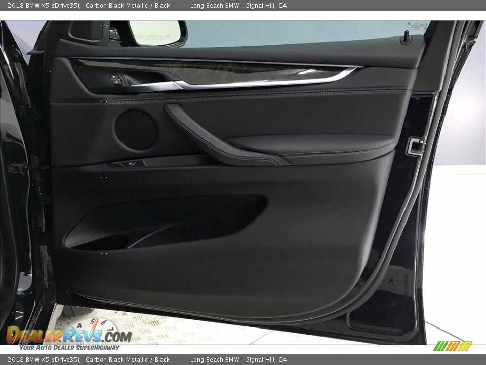 2018 BMW X5 sDrive35i Carbon Black Metallic / Black Photo #24