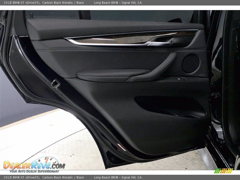 2018 BMW X5 sDrive35i Carbon Black Metallic / Black Photo #25
