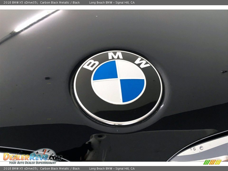 2018 BMW X5 sDrive35i Carbon Black Metallic / Black Photo #33