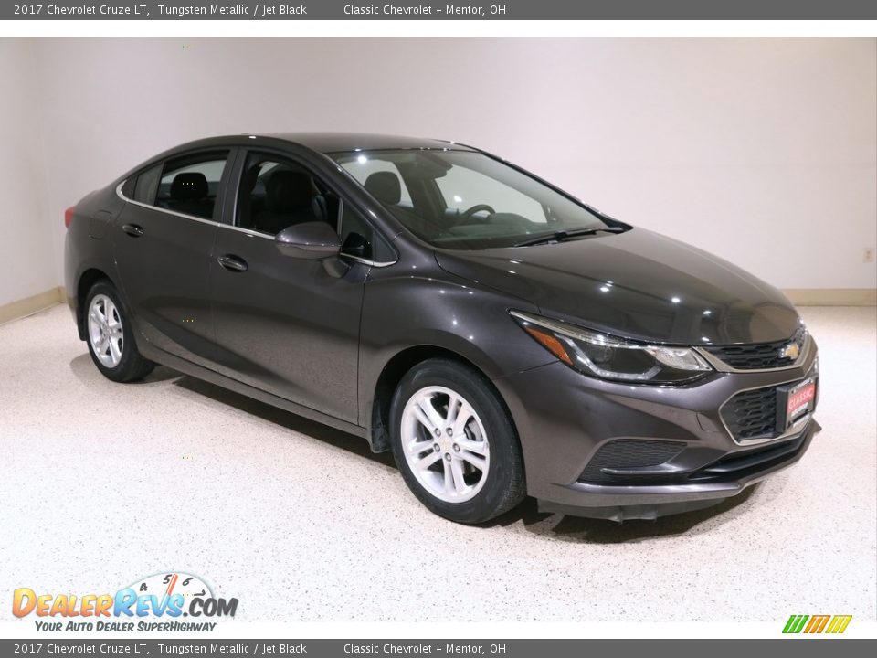 2017 Chevrolet Cruze LT Tungsten Metallic / Jet Black Photo #1