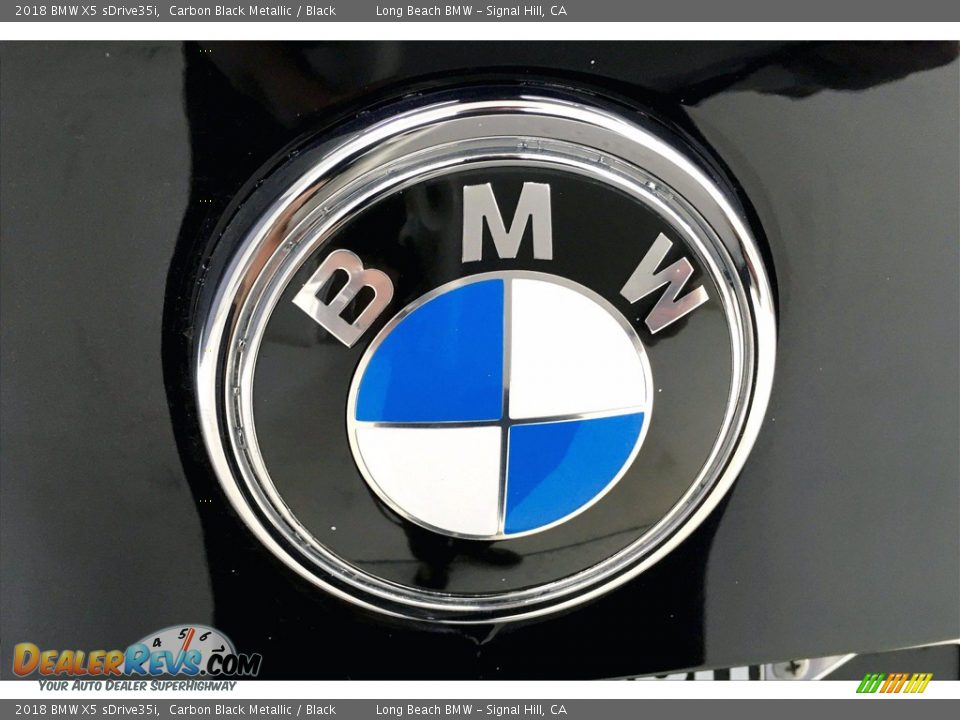 2018 BMW X5 sDrive35i Carbon Black Metallic / Black Photo #34