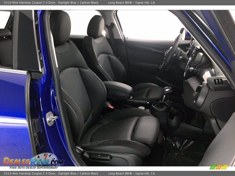 2019 Mini Hardtop Cooper S 4 Door Starlight Blue / Carbon Black Photo #6