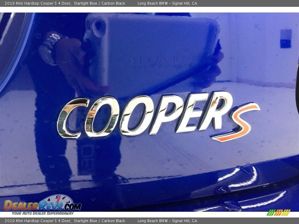 2019 Mini Hardtop Cooper S 4 Door Starlight Blue / Carbon Black Photo #7