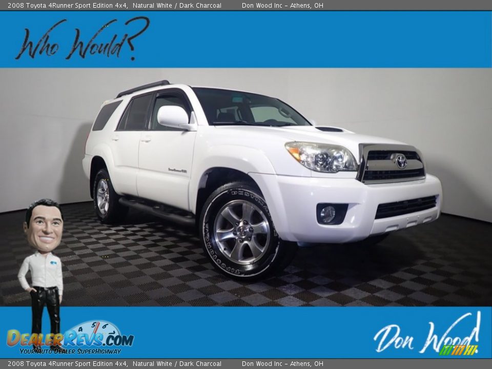 2008 Toyota 4Runner Sport Edition 4x4 Natural White / Dark Charcoal Photo #1