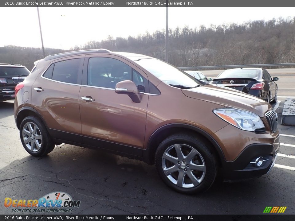 2016 Buick Encore Leather AWD River Rock Metallic / Ebony Photo #4