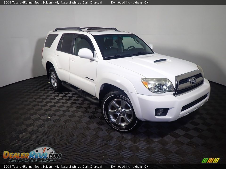 2008 Toyota 4Runner Sport Edition 4x4 Natural White / Dark Charcoal Photo #3