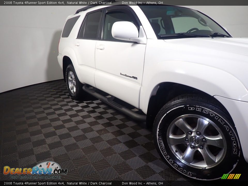 2008 Toyota 4Runner Sport Edition 4x4 Natural White / Dark Charcoal Photo #4