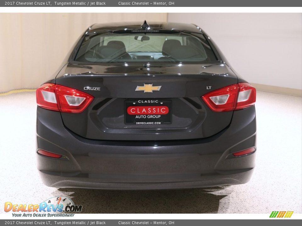 2017 Chevrolet Cruze LT Tungsten Metallic / Jet Black Photo #23