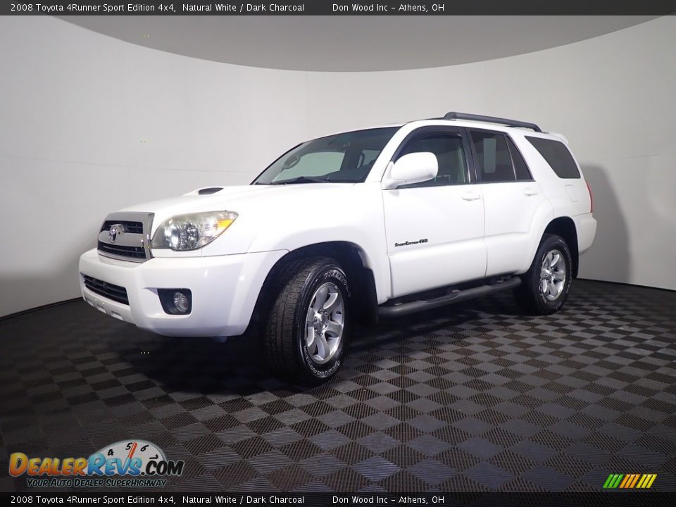 2008 Toyota 4Runner Sport Edition 4x4 Natural White / Dark Charcoal Photo #8