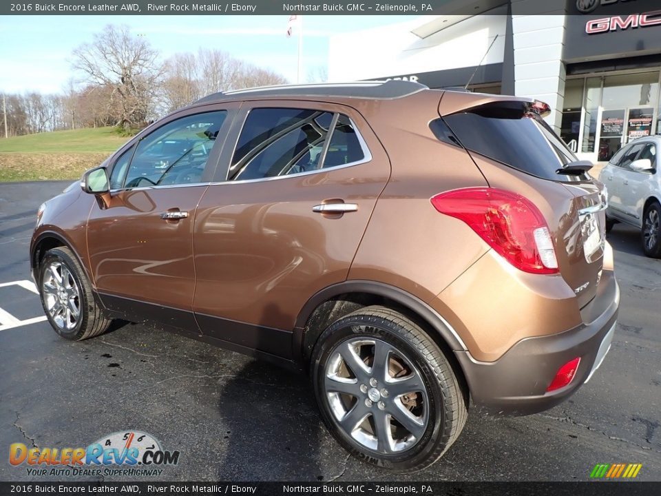 2016 Buick Encore Leather AWD River Rock Metallic / Ebony Photo #11