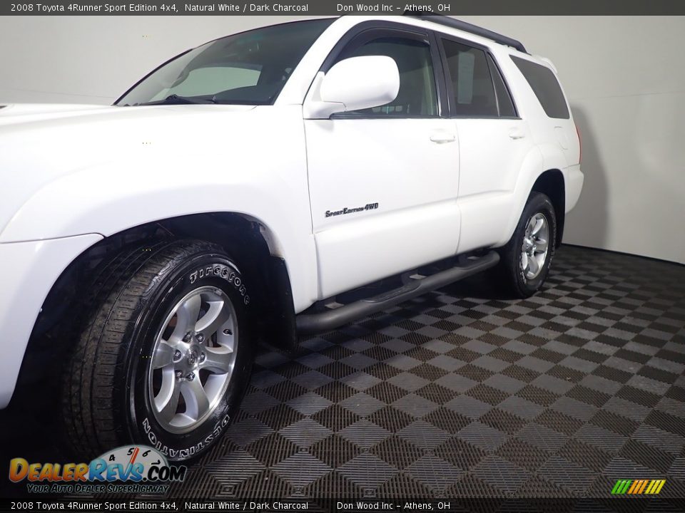 2008 Toyota 4Runner Sport Edition 4x4 Natural White / Dark Charcoal Photo #10
